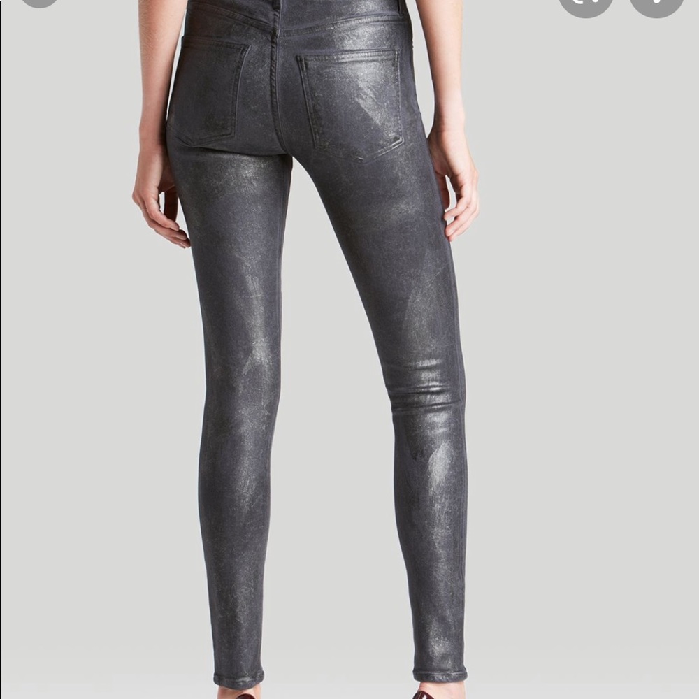 CH Metallic Rocket Slick High Rise Skinny
